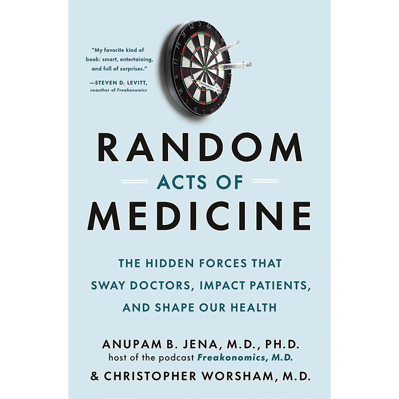 【预售】英文原版 Random Acts of Medicine 随机用药 Doubleday Publishing Anupam B. Jena 行业经济企业管理书籍