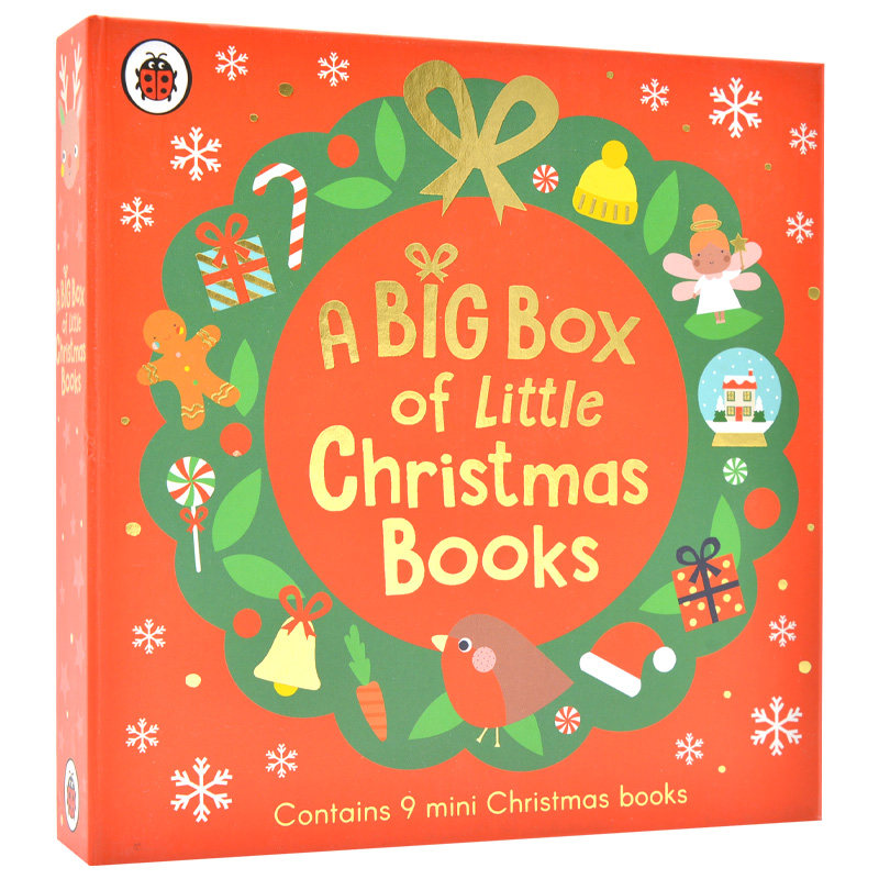 【现货】英文原版 a big box of little christmas books 一大盒圣诞