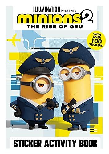 【现货】英文原版 minions 2 the rise of gru sticker activity book