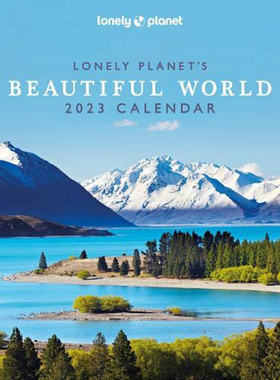 【特价清仓】英文原版 孤独星球的美丽世界2023年日历 Lonely Planet'S Beautiful World 2023 Calendar 1 旅游景点日历本书籍