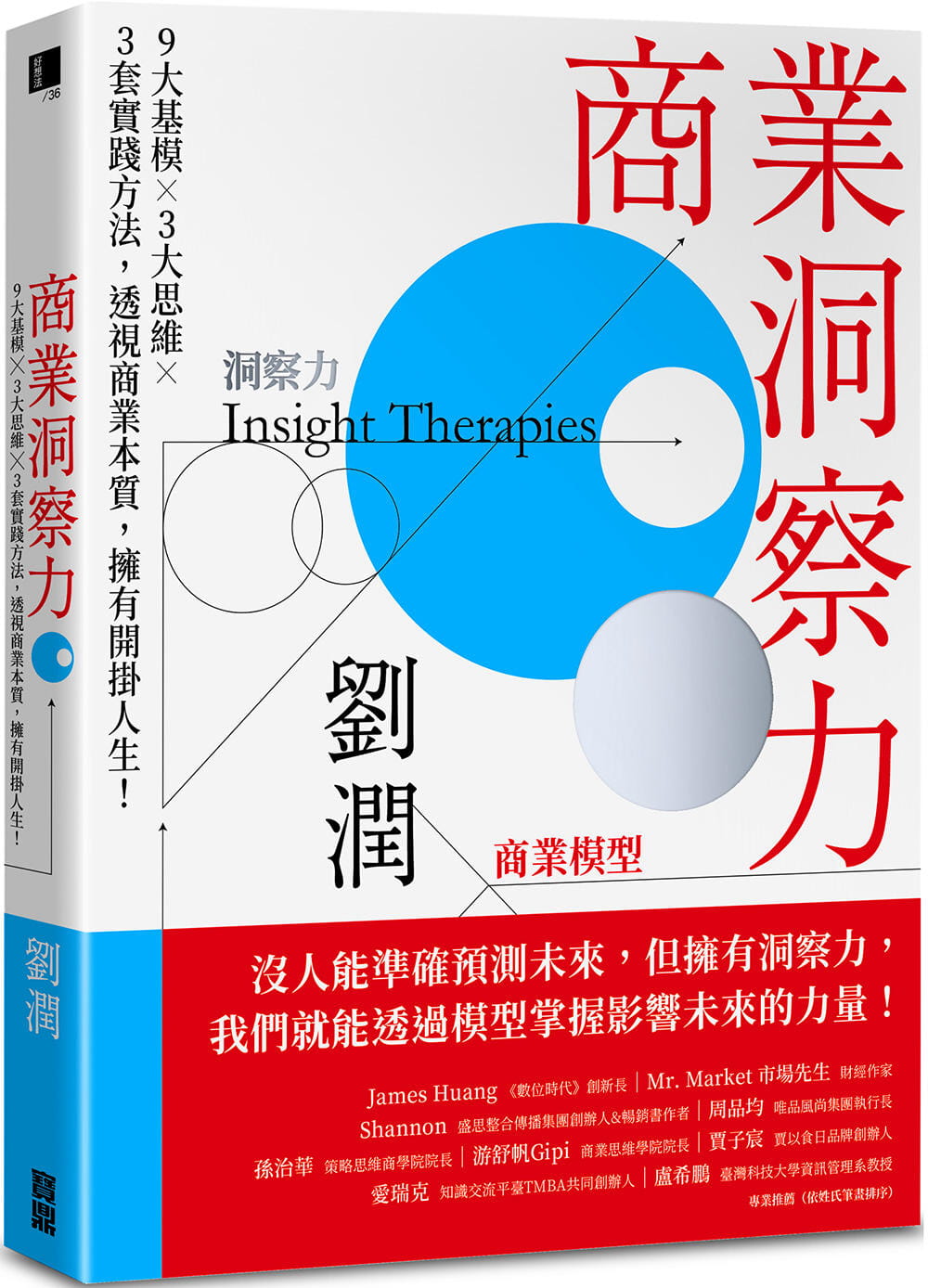 【预售】台版 商业洞察力 9大基模3大思维3套实践方 透视商业本质拥有开挂人生 刘润 宝鼎出版社 自我成长行销企业经营管理书籍