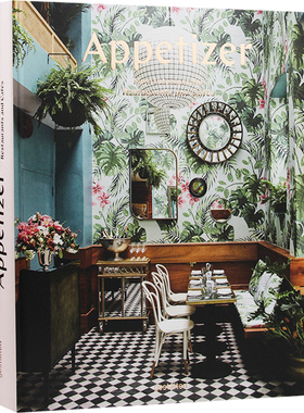 【特价清仓】Appetizer New Interiors, Designs and Concepts for Food Places 开胃菜 餐馆和咖啡馆 室内设计书籍