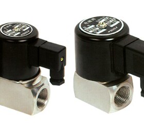 格尔特geerte304不锈钢防腐电磁阀1寸 DN25 ZCT-25全不锈钢高温阀