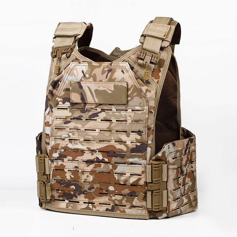 新款高强度尼龙多功能胸挂户外战术马甲快拆防护包围背心激光背心