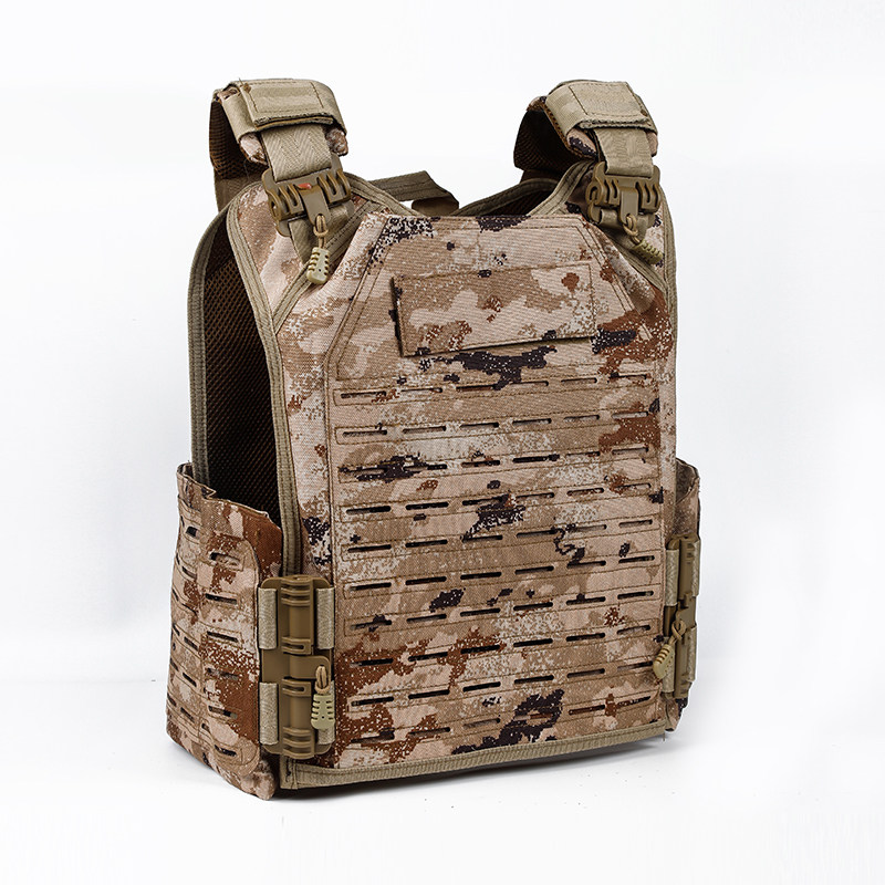 新款户外尼龙多功能MOLLE拓展胸挂户外战术马甲快拆防护包围背心