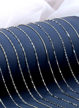 S925纯银瓜子盒子十字链