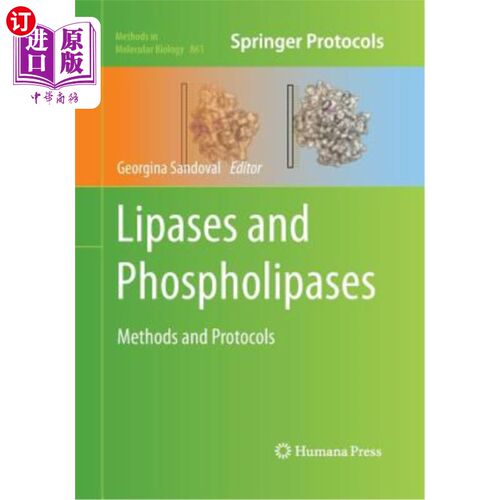 海外直订Lipases and Phospholipases: Methods and Protocols