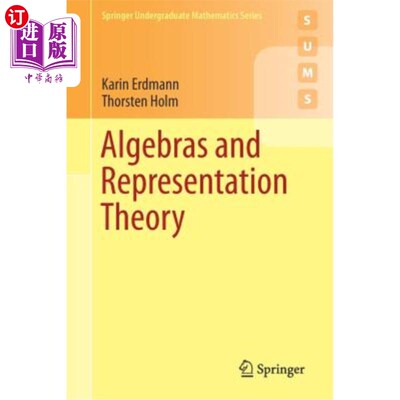 海外直订Algebras and Representation Theory 代数与表示理论