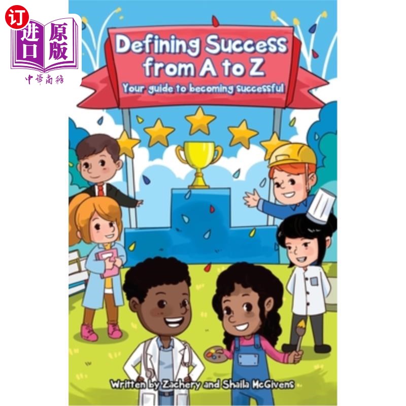 海外直订Defining Success From A to Z: Your guide to becoming successful. 从A到Z定义成功：你走向成功的指南。