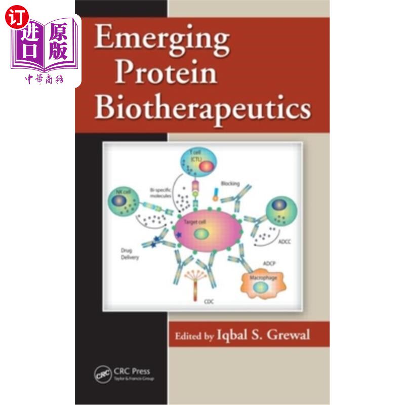 海外直订医药图书Emerging Protein Biotherapeutics 新兴蛋白质生物疗法