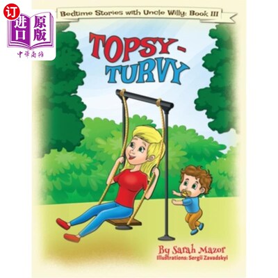 海外直订Topsy-Turvy: Bedtime with a Smile Picture Book Topsy Turvy：睡前微笑图画书
