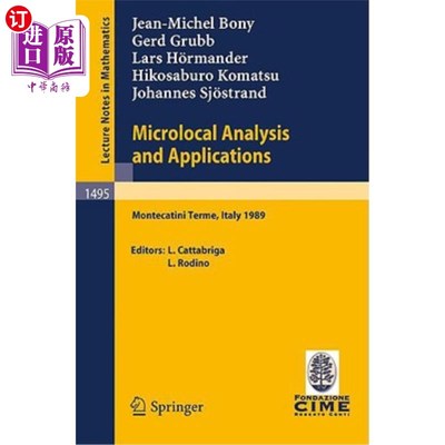 海外直订Microlocal Analysis and Applications Microlocal Analysis and Applications