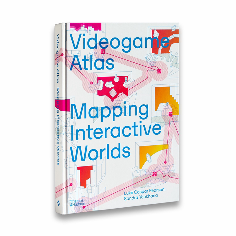 现货 Videogame Atlas: Mapping Interactive Worlds进口艺术电子游戏地图集：映射互动世界 T&H出版数字媒体设计【中商原版】