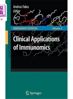 海外直订医药图书Clinical Applications of Immunomics 免疫组学的临床应用
