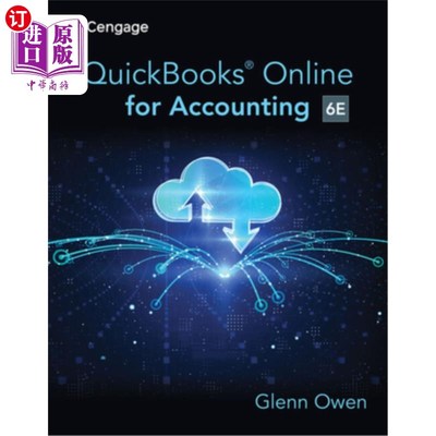 海外直订Using QuickBooks Online for Accounting 2023 使用QuickBooks在线会计2023