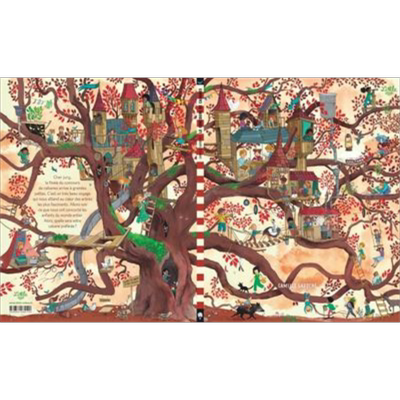 法语绘本树屋大比拼法文原版