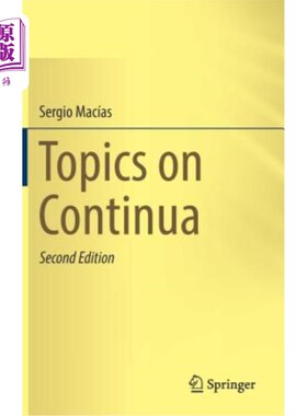 海外直订Topics on Continua 关于连续体的话题
