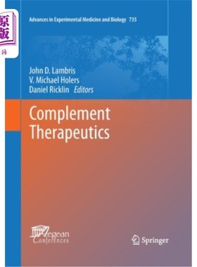 海外直订医药图书Complement Therapeutics 补体疗法
