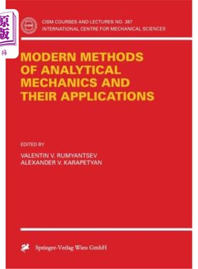 海外直订Modern Methods of Analytical Mechanics and Their Applications 现代分析力学方法及其应用