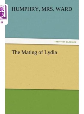 海外直订The Mating of Lydia 吕底亚的婚配