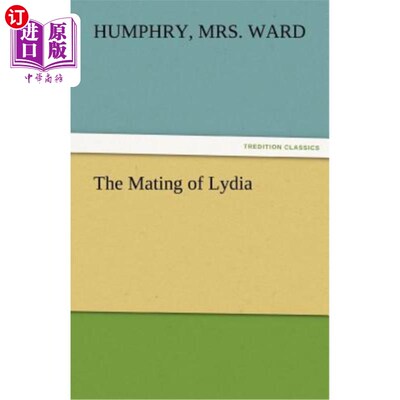 海外直订The Mating of Lydia 吕底亚的婚配