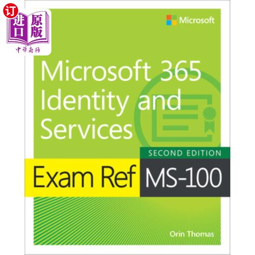 海外直订Exam Ref Ms-100 Microsoft 365 Identity and Services Microsoft 365身份和服务