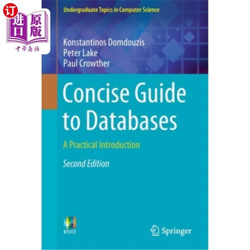 海外直订Concise Guide to Databases: A Practical Introduction 数据库简明指南:实用介绍