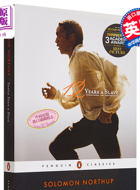 Twelve years a slave 英文原版 为奴十二年 Solomon Northup【中商原版】