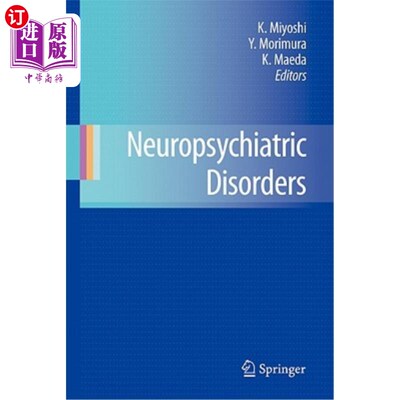 海外直订医药图书Neuropsychiatric Disorders 神经精神障碍