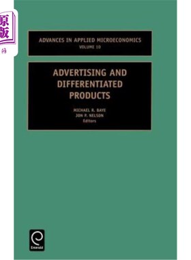 海外直订Advertising and Differentiated Products 广告和差异化产品