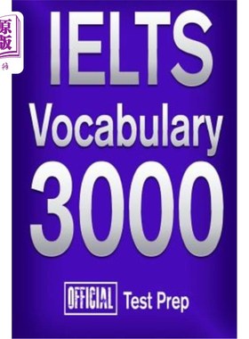 海外直订Official IELTS Vocabulary 3000: Become a True Master of IELTS Vocabulary! 雅思官方词汇3000：成为真正的雅思