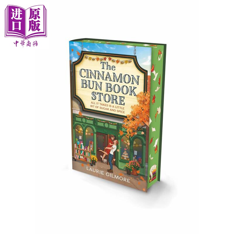 预售 梦港系列2 肉桂卷书店 豪华版 英文原版 The Cinnamon Bun Book Store Deluxe Edition Laurie Gilmore 浪漫喜剧故事英版精装