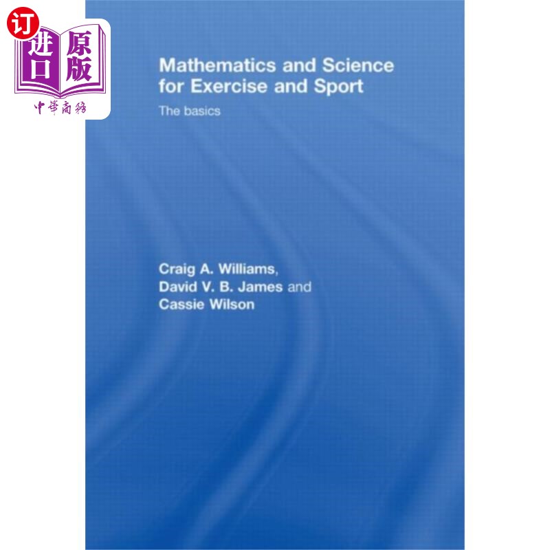 海外直订Mathematics and Science for Exercise and Sport 运动与运动的数学与科学
