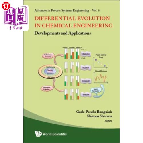 海外直订Differential Evolution in Chemical Engineering: Developments and Applications 化学工程中的微分进化：发展与应用