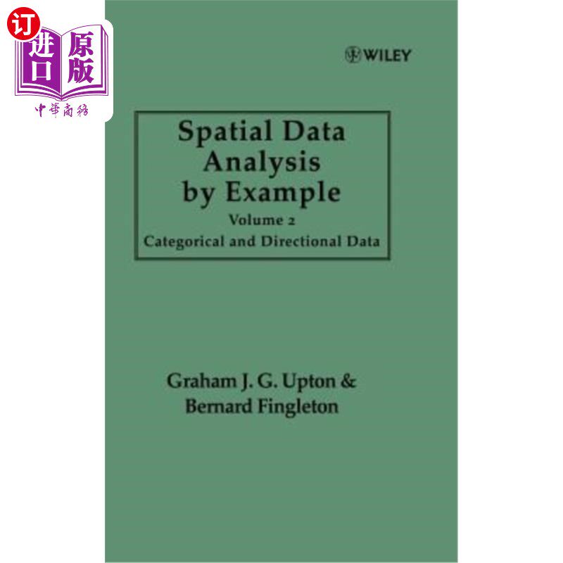 海外直订Spatial Data Analysis By Example V 2 实例V 2的空间数据分析