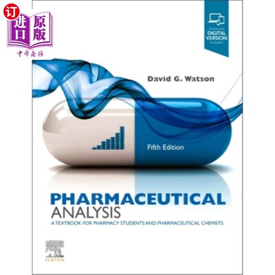 海外直订医药图书Pharmaceutical Analysis: A Textbook for Pharmacy Students and Pharmaceutical Che 药物分析:药学学生