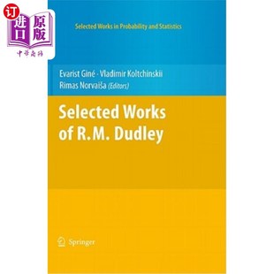 海外直订Selected Works of R.M. Dudley 杜德利作品选集