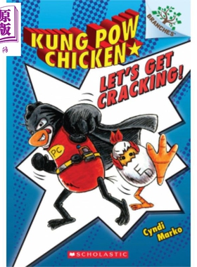 Kung Pow Chicken 1 Let s Get Cracking 宫保鸡丁1 英文原版 儿童桥梁章节书 学乐大树 进口图书 5-7岁 小初文学【中商原版】