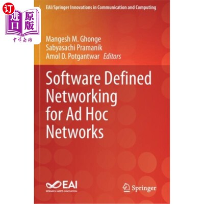 海外直订Software Defined Networking for Ad Hoc Networks Ad Hoc的软件定义