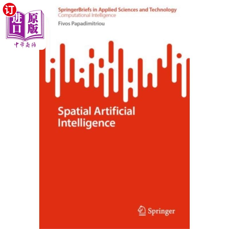 海外直订Spatial Artificial Intelligence 空间人工智能