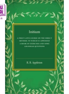 海外直订Initium 拉丁文课程练习和一些语法问题