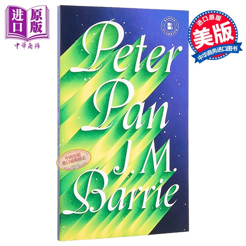彼德潘 小飞侠 英文原版 儿童经典小说 Peter Pan J M Barrie Bantam
