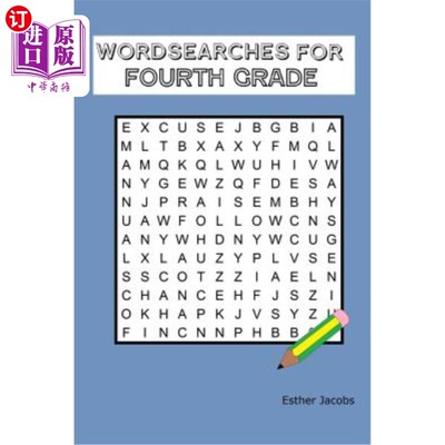 海外直订Wordsearches for Fourth Grade 四年级单词搜索