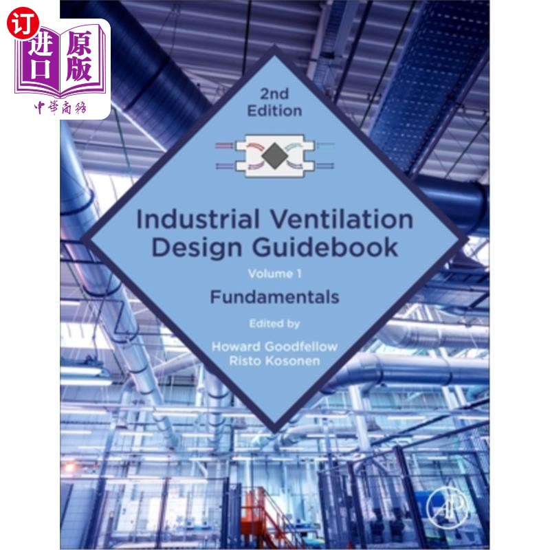 海外直订Industrial Ventilation Design Guidebook: Volume 1: Fundamentals 工业通风设计指南:第1卷:基础