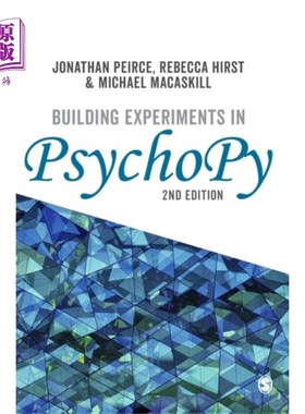 海外直订Building Experiments in PsychoPy 在PsychoPy中构建实验