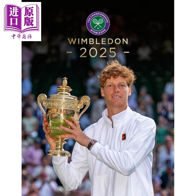 预售 温布尔登2025 网球锦标赛官方回顾 Wimbledon 2025 The Official Review of  Championships 英文原版 Paul Newman【中商原版