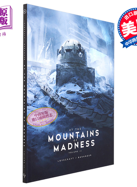 预售 洛夫克拉夫特 疯狂山脉 卷二 Francois Baranger插画版 英文原版 At the Mountains of Madness Vol2 H P Lovecraft【中商原?