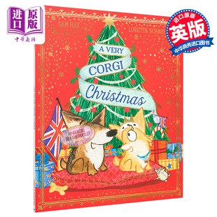 Very 英文原版 Schauer 圣诞 故事图画书 Loretta 节庆 Corgi 柯基 儿童绘本 进口图书 Christmas 中商原版 狗狗