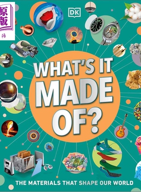 DK 我们神奇的物质世界 Whats It Made Of 英文原版 儿童科普绘本 自然科学读物 材料科学 进口童书 精装 9岁以上【中商原版?