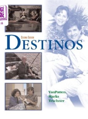 海外直订Destinos Student Edition W/Listening Comprehension Audio CD Destinos学生版W/听力理解音频CD